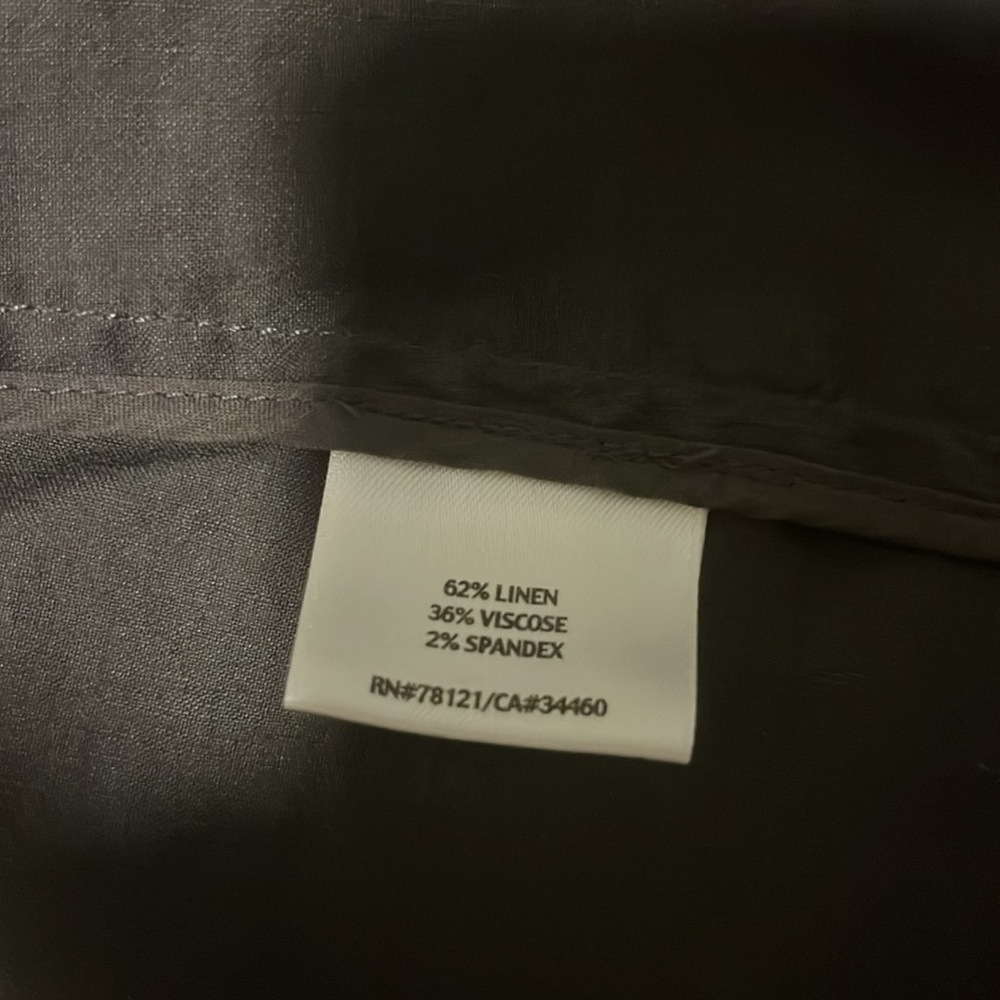 Linen jacket/topper - Picture 3 of 5